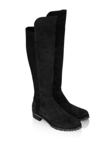 Kennel &amp; Schmenger Shoes Kennel &amp; Schmenger Blues Over The Knee Long Boots Black Suede izzi-of-baslow