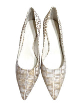 Kennel & Schmenger Shoes Kennel & Schmenger Enney Kitten Heel Court Shoes Icey Kroko 31-64600-324 izzi-of-baslow