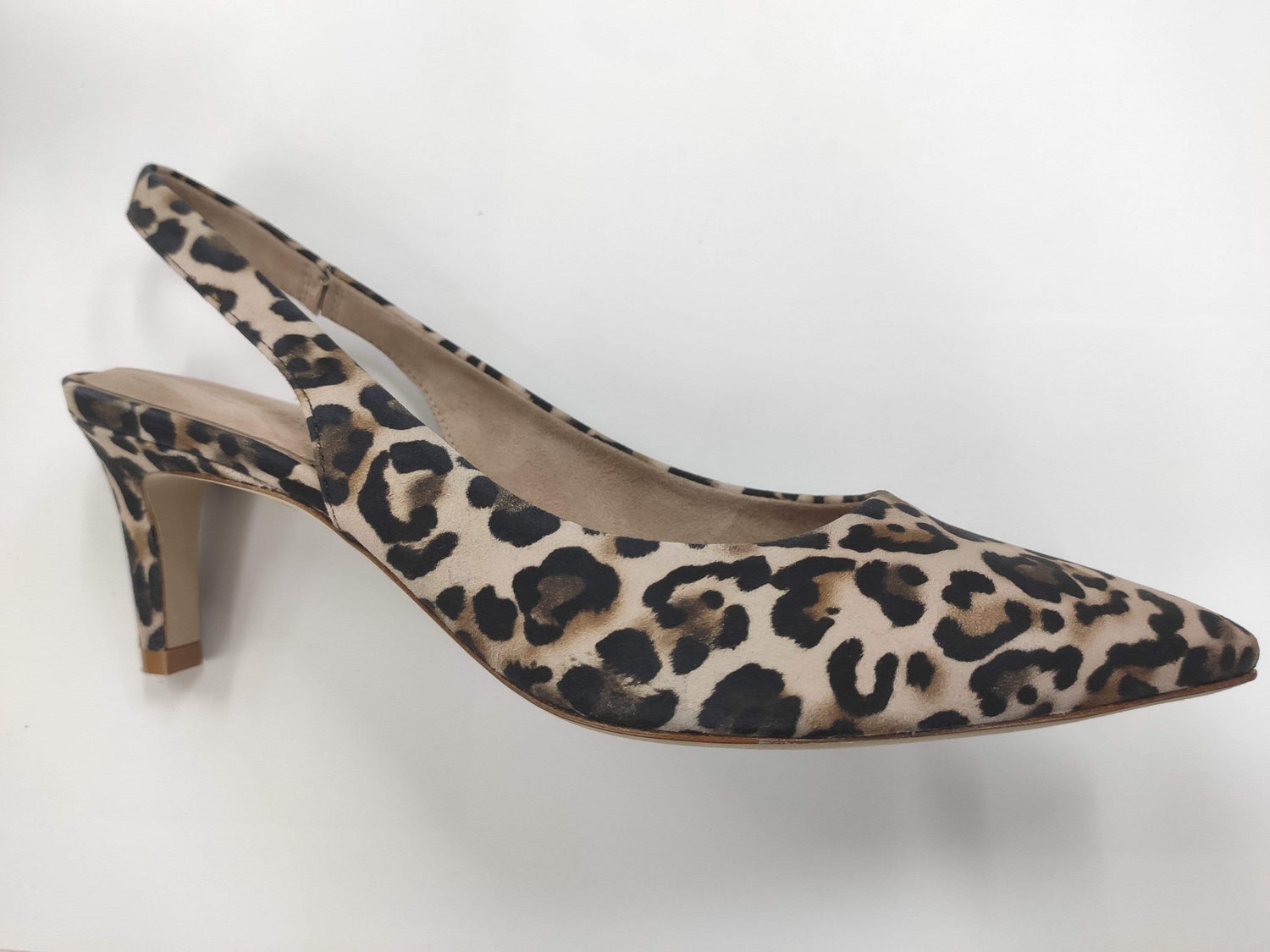 Kennel &amp; Schmenger Shoes Kennel &amp; Schmenger Enny Leopard Court Shoe Nude 31-64610-376 izzi-of-baslow