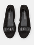 Kennel & Schmenger Shoes Kennel & Schmenger Flat Black Suede Malu Shoes 91-10060-480 izzi-of-baslow