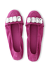 Kennel-&-Schmenger-Flat-Fuchsia-Pink-Suede-Malu-Shoes-91-10060-499-izzi-of-Baslow