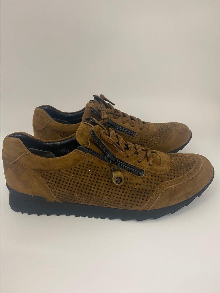 Kennel &amp; Schmenger Shoes Kennel &amp; Schmenger Hazel Suede Trainer with Swarovski Crystals 81-18300-609 izzi-of-baslow