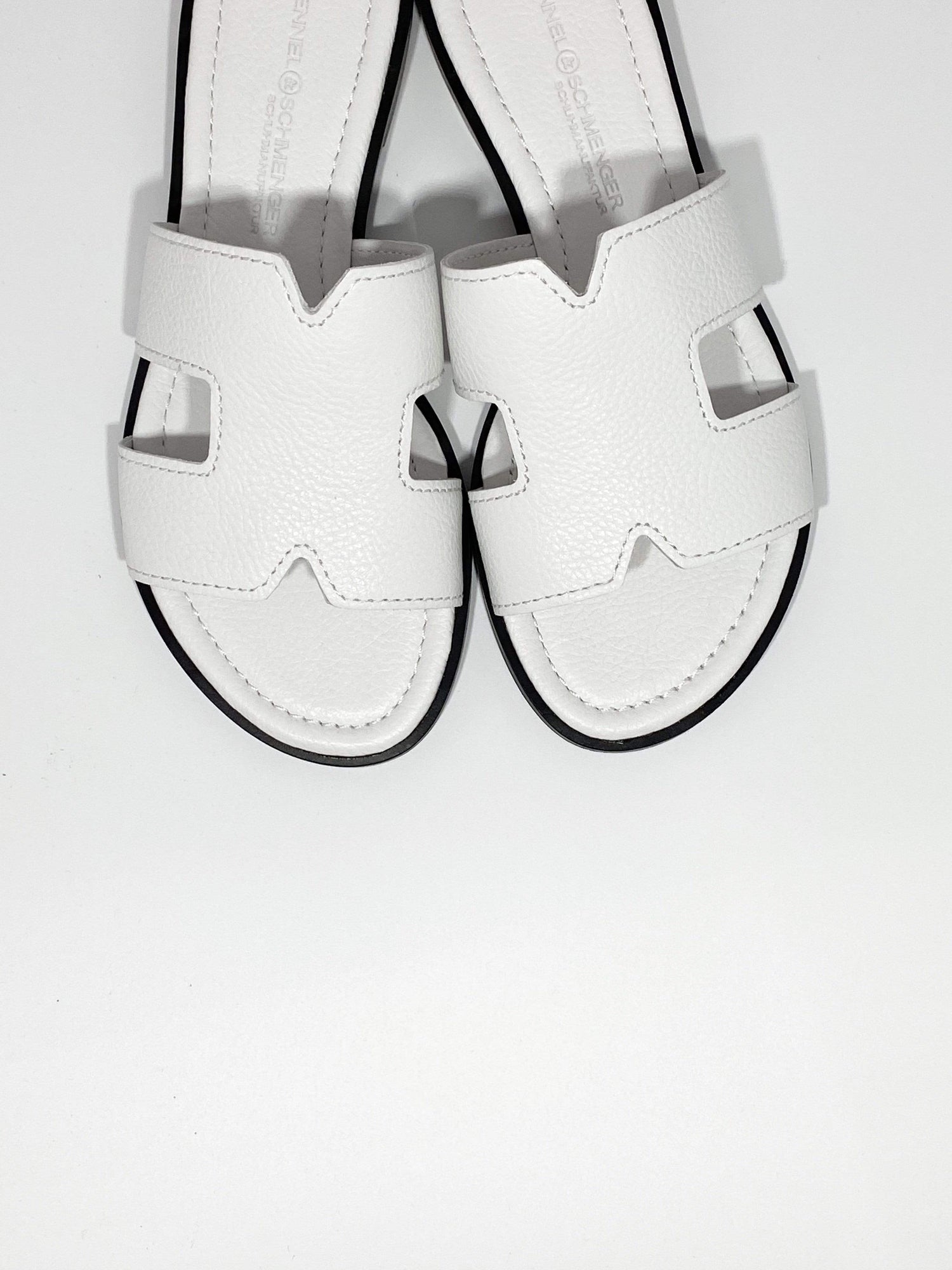 Kennel &amp; Schmenger Shoes Kennel &amp; Schmenger Kito White Flat Sandal  31-96650-223 izzi-of-baslow