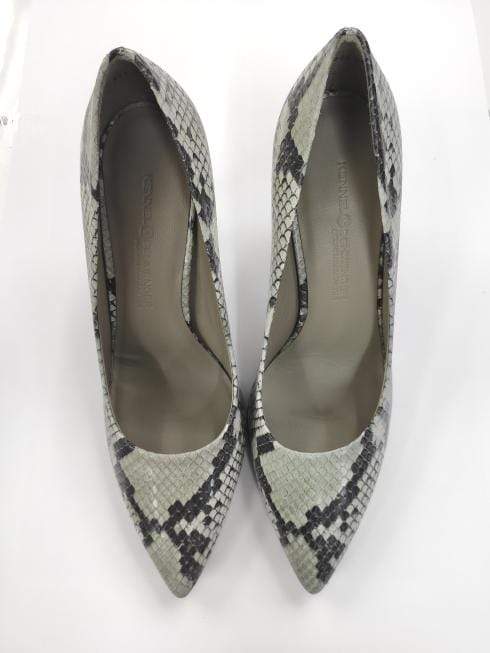 Kennel & Schmenger Shoes Kennel & Schmenger Miley Court Shoe Snake Green 31-83500-597 izzi-of-baslow