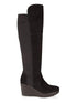 Kennel & Schmenger Shoes Kennel & Schmenger Nala Over The Knee Boots in Black Suede izzi-of-baslow