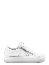 Kennel & Schmenger Shoes Kennel & Schmenger White Wonder Zip Trainers 71-14110-627 001 izzi-of-baslow