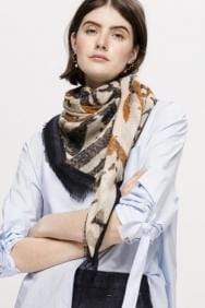 Luisa Cerano Accessories One Size Luisa Cerano Camo Print Scarf 828686/9209 izzi-of-baslow