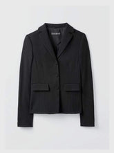 Luisa Cerano Coats and Jackets Luisa Cerano Black Milano Blazer 408202/1691 izzi-of-baslow