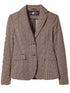 Luisa Cerano Coats & Jackets Luisa Cerano Checked Tweed Jacket 428090/2468 izzi-of-baslow