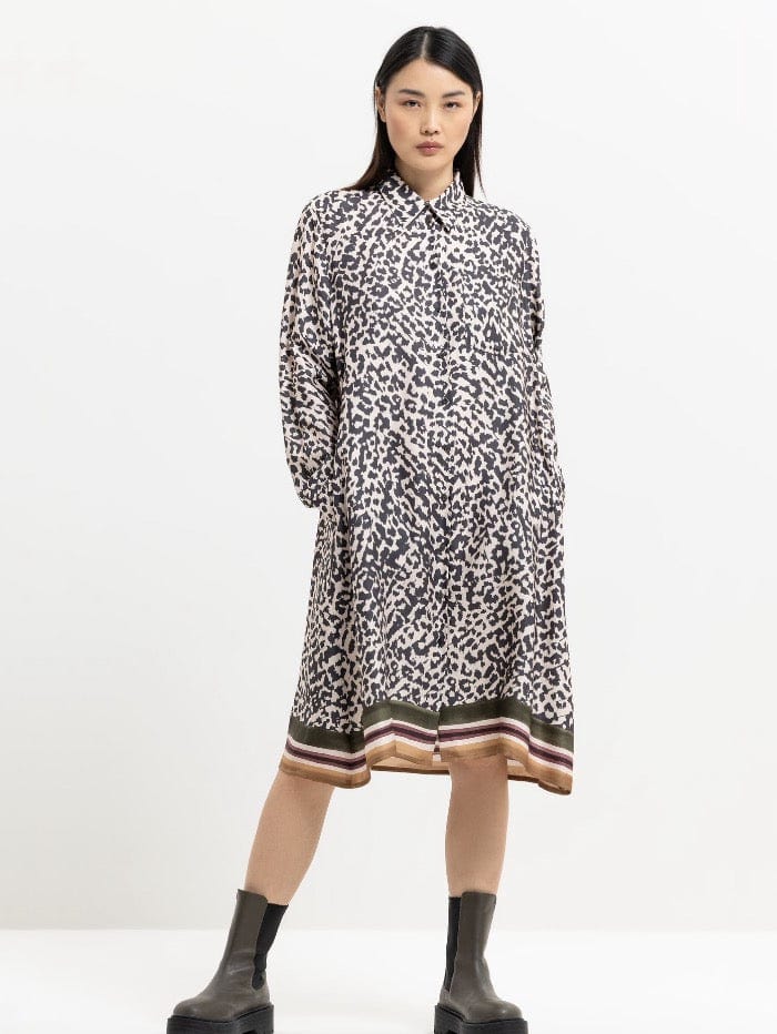 Luisa Cerano Dresses Luisa Cerano Animal Printed Dress 768329 3408 7041 izzi-of-baslow