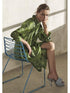 Luisa Cerano Dresses Luisa Cerano Green Animal Print Dress 738224/3253 3322 izzi-of-baslow