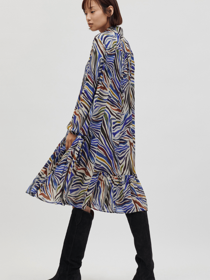 Luisa Cerano Dresses Luisa Cerano Multi Animal Print Shirt Dress 768259 3424 7049 izzi-of-baslow