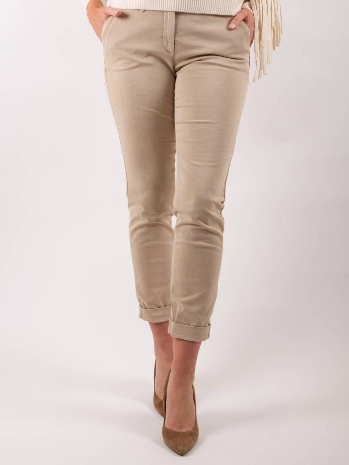 Luisa Cerano Jeans Luisa Cerano Natural Beige Skinny Chino Jeans 638254/1883 izzi-of-baslow
