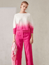 Luisa Cerano Knitwear 8/34 Luisa Cerano Gradient Knit Jumper 138864/5866 izzi-of-baslow