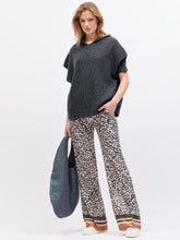 Luisa Cerano Knitwear Luisa Cerano Bluish Grey Slipover Jumper 168136 5879 0179 izzi-of-baslow