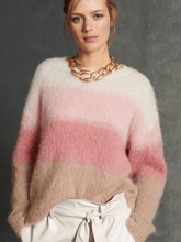 Luisa Cerano Knitwear Luisa Cerano Pink Ombre Wool Jumper 148979/5295 izzi-of-baslow