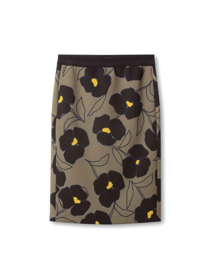 Luisa Cerano Skirt Luisa Cerano Printed Skirt With Elasticated Waist 528255/2473 izzi-of-baslow