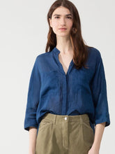 Luisa Cerano Tops Luisa Cerano Indigo Kimono Blouse 238343/3270 izzi-of-baslow