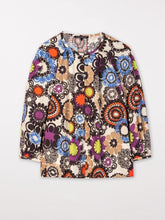 Luisa Cerano Tops Luisa Cerano Multi Mandala Printed Blouse 258459 3377 7309 izzi-of-baslow