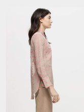 Luisa Cerano Tops Luisa Cerano Stripe Neon Dot Blouse 218183/2396 izzi-of-baslow