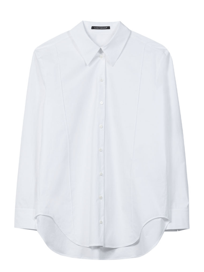 Luisa Cerano Tops Luisa Cerano White Shirt 248378 2478 izzi-of-baslow