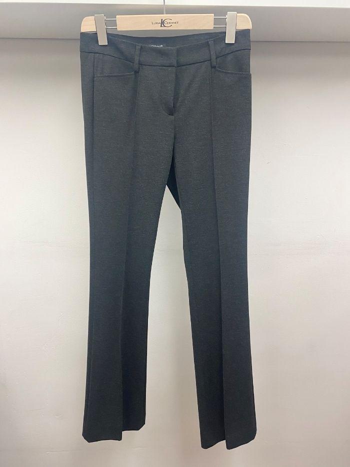 Luisa Cerano Trousers Luisa Cerano Black Grey Trousers 648017/2016 195 izzi-of-baslow