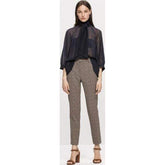 Luisa Cerano Trousers Luisa Cerano Houndstooth Checked Trousers  628211/2468 izzi-of-baslow