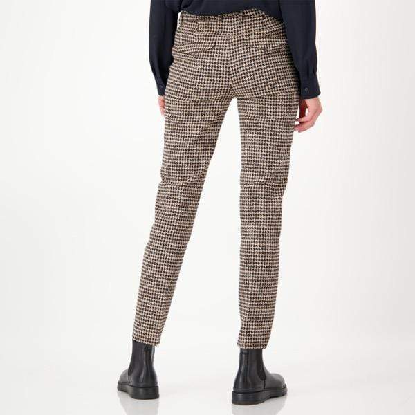 Luisa Cerano Trousers Luisa Cerano Houndstooth Checked Trousers  628211/2468 izzi-of-baslow