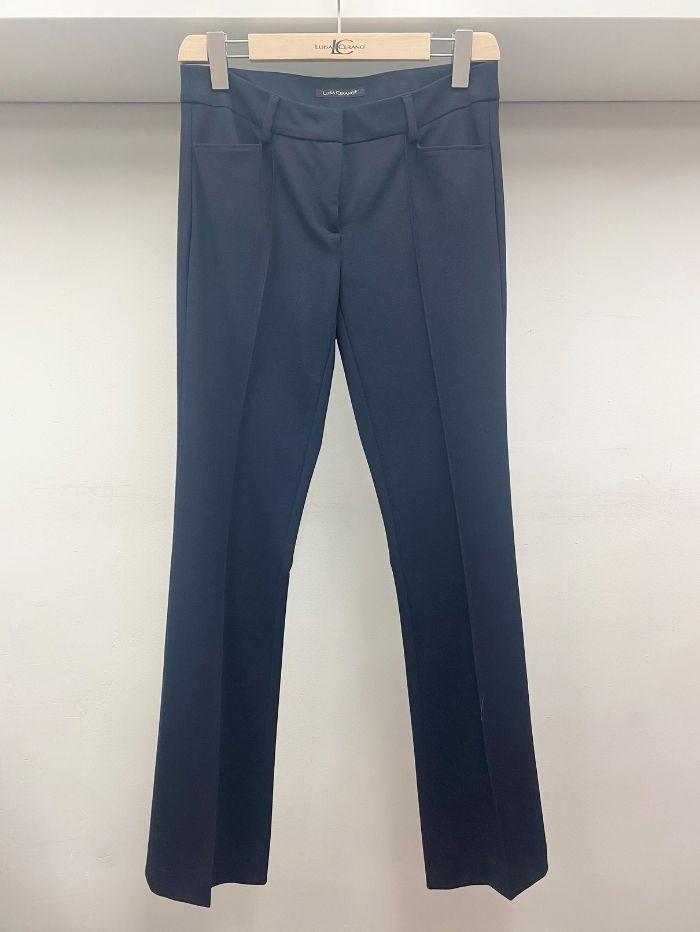 Luisa Cerano Trousers Luisa Cerano Navy Trousers 648017/2025 290 izzi-of-baslow