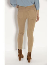 Luisa Cerano Trousers Luisa Cerano Skinny Fit Cropped Trouser Jeans 608102/1883 Soft Camel 737 izzi-of-baslow