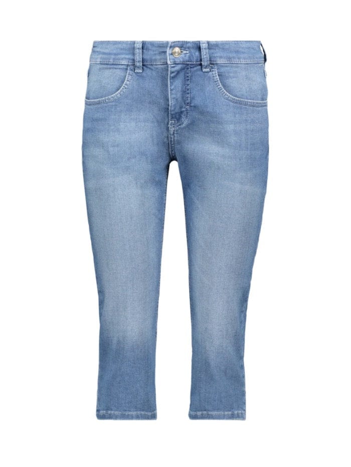 Mac Jeans Jeans Mac CAPRI Summer Clean Acid Mid Blue Jeans 5917 90 0353 D566 izzi-of-baslow