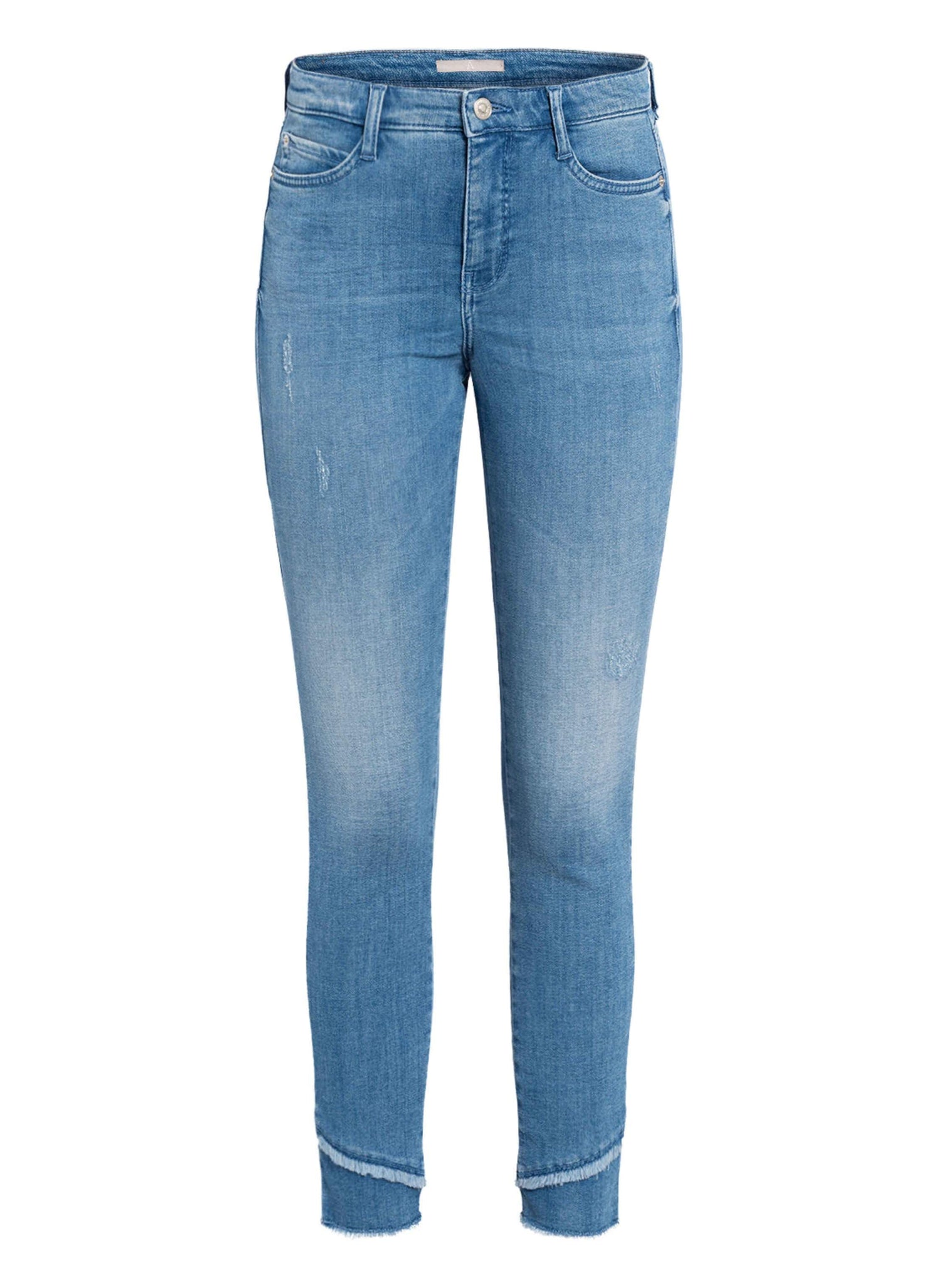 Mac Jeans Jeans Mac Day1.02 Skinny Double Fringe Jean 5938 D278 Pale Denim Blue izzi-of-baslow