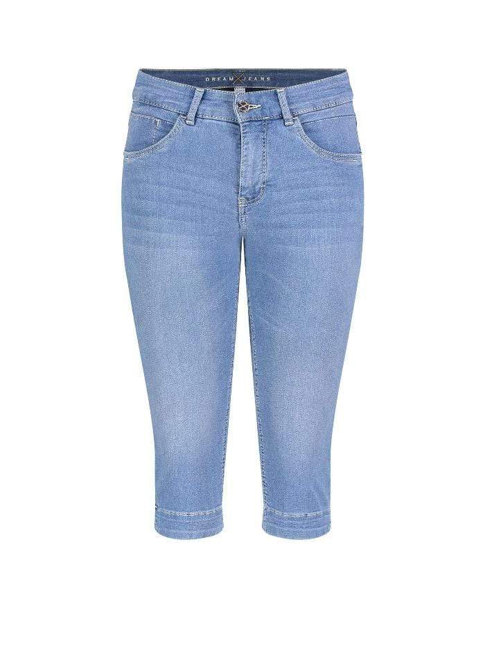 Mac Jeans Jeans Mac Dream Capri Jeans 5469 0355 D501 Light Mid Blue S izzi-of-baslow