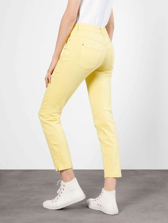 Mac Jeans Jeans Mac DREAM CHIC Pastel Yellow Jeans 5471 00 0355 504R izzi-of-baslow