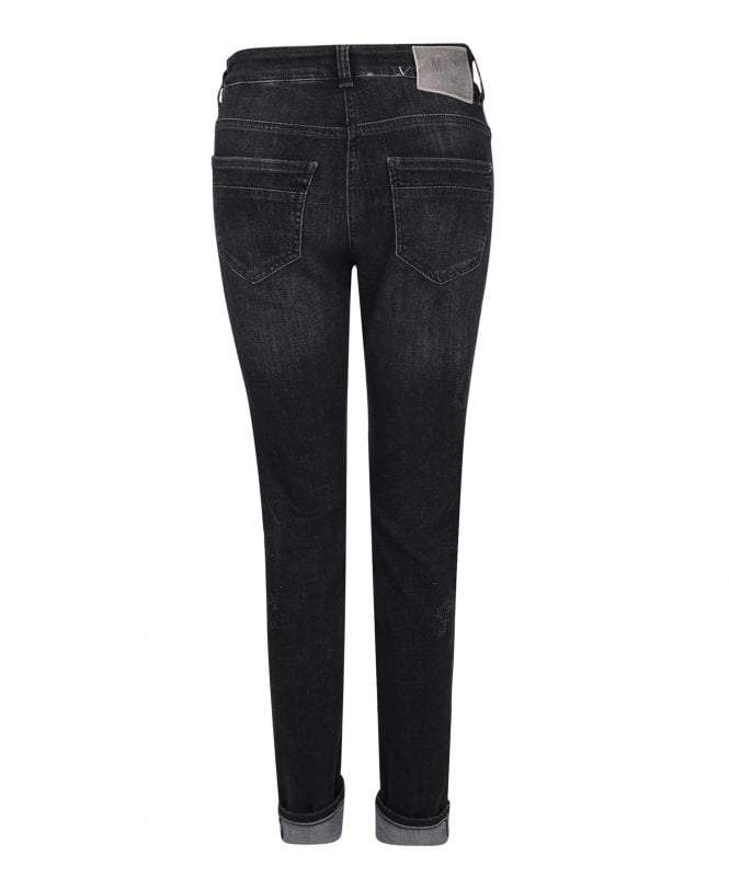 Mac Jeans Jeans Mac Dream Rich Slim Sparkle 5904 Jeans D993 Black Laser Wash izzi-of-baslow