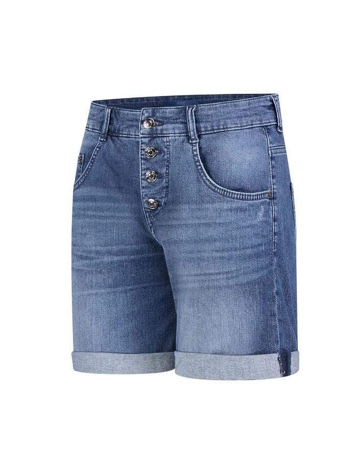 Mac Jeans Jeans Mac Jean Short 2393 0392 D516 Mid Denim Blue izzi-of-baslow