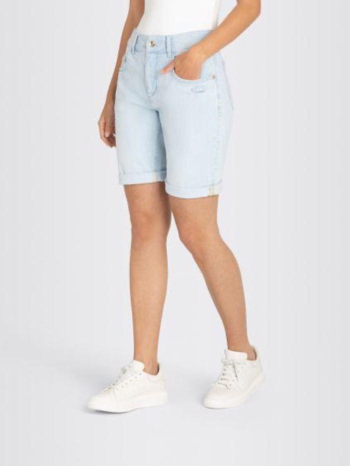 Mac Jeans Shorts Mac MINA Blue Denim Shorts 3152 90 0391 D134 izzi-of-baslow