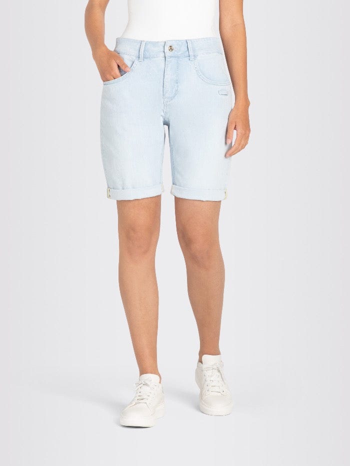 Mac Jeans Shorts Mac MINA Blue Denim Shorts 3152 90 0391 D134 izzi-of-baslow