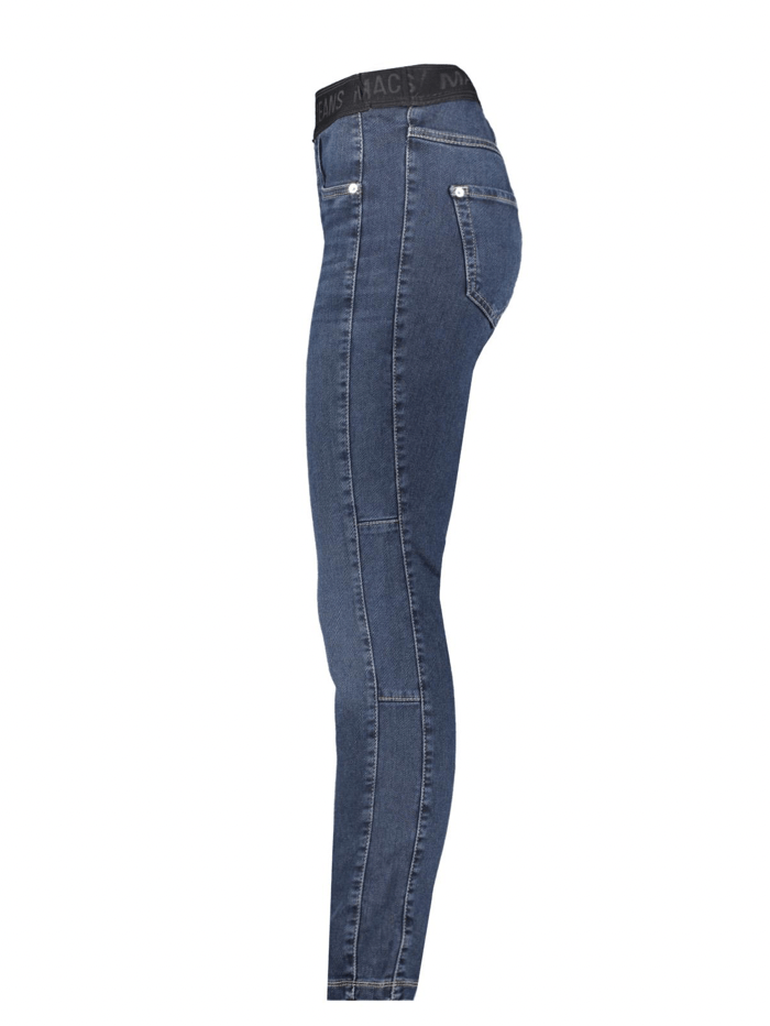 Mac Jeans Trousers:Jeans Mac Denim LEGGINGS Sporty Dark Blue 5903 0354 D832 izzi-of-baslow