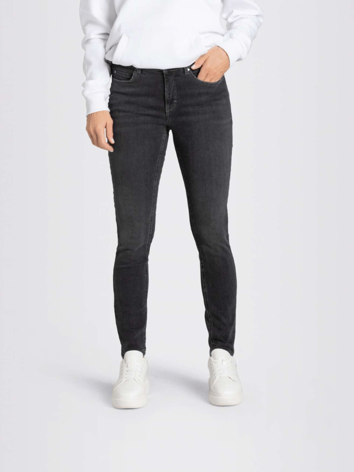 Mac Jeans Trousers:Jeans Mac DREAM Skinny Washed Black 5457 0356L D947 izzi-of-baslow