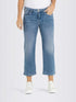 Mac Jeans Trousers:Jeans Mac RICH Culotte Authentic Net Wash Blue Denim Jeans 2630 0389L D456 izzi-of-baslow