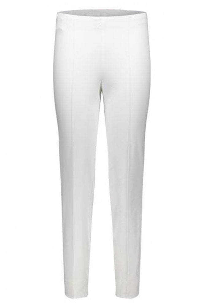Mac Jeans Trousers Mac Anna Summer 5289 0123 White Pull On Trousers 010 izzi-of-baslow