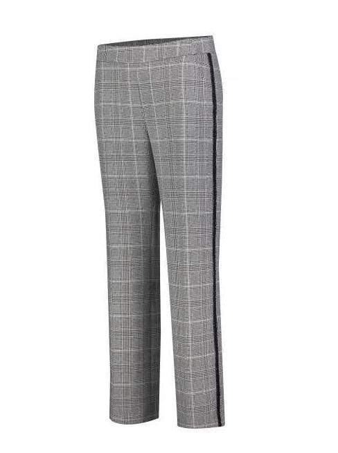 Mac Jeans Trousers Mac Chiara Galloon 2172 Checked Trousers izzi-of-baslow