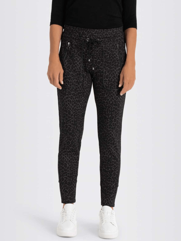 Mac Jeans Trousers Mac EASY Active Dark Berry Leo Trousers 3022 0107 471L izzi-of-baslow