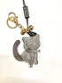 Marc Cain Accessories One Size Marc Cain Diamantee Cat Key Ring/Bag Charm GA G7.04 Z08 izzi-of-baslow