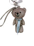Marc Cain Accessories One Size Marc Cain Taupe Spotty Teddy Keyring GA G7.06 Z09 665 izzi-of-baslow