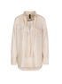 Marc Cain Additions Dresses 4 Marc Cain Collections Over-size Ramie Blouse Cuban Sand NC 51.26 W53 izzi-of-baslow