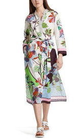 Marc Cain Additions Dresses Marc Cain Additions Dress with silk NA 21.12 W08 izzi-of-baslow
