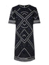 Marc Cain Additions Dresses Marc Cain Additions Midnight Navy Broderie Anglaise Dress QA 21.18 W14 395 izzi-of-baslow