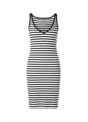 Marc Cain Additions Dresses Marc Cain Collection Striped Dress  LC 21.24 J90 izzi-of-baslow